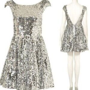 Sparkly elegant skater dress